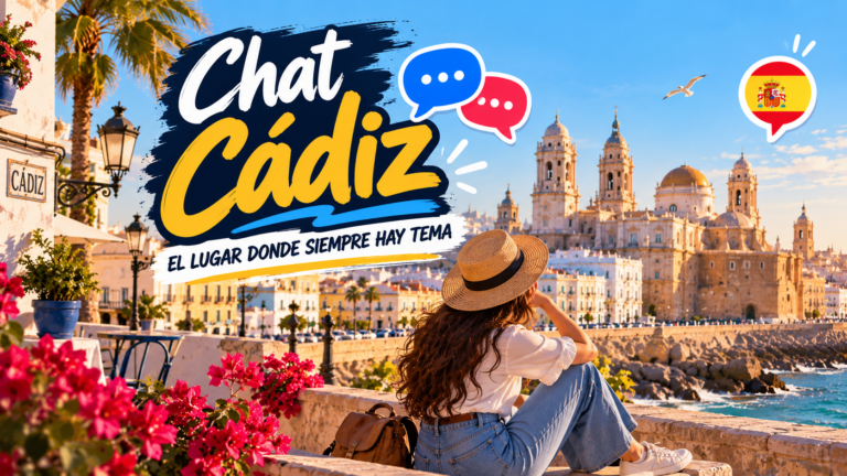 Chat Cádiz, conversaciones y ambiente gaditano frente a la catedral.